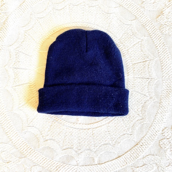 New Navy Blue Unisex Beanie - Picture 2 of 4
